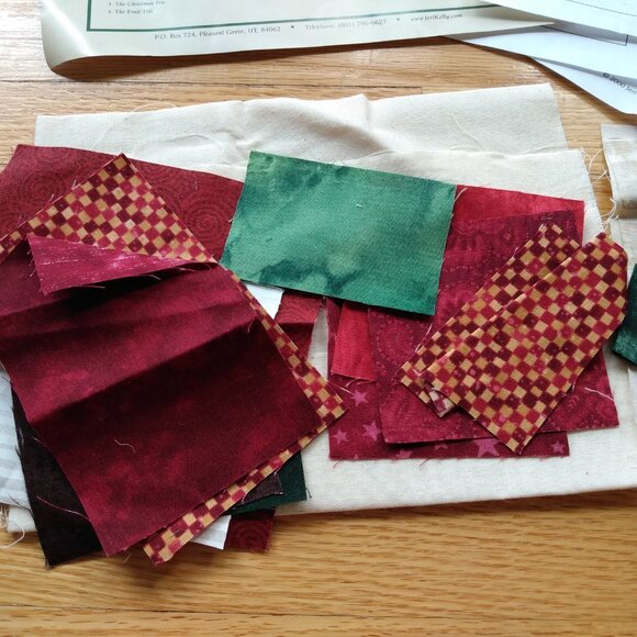 Vintage Apple Wallhanging Kit Fabric Applique 6" x 20" Retro Country Kitchen Dec - Picture 6 of 9